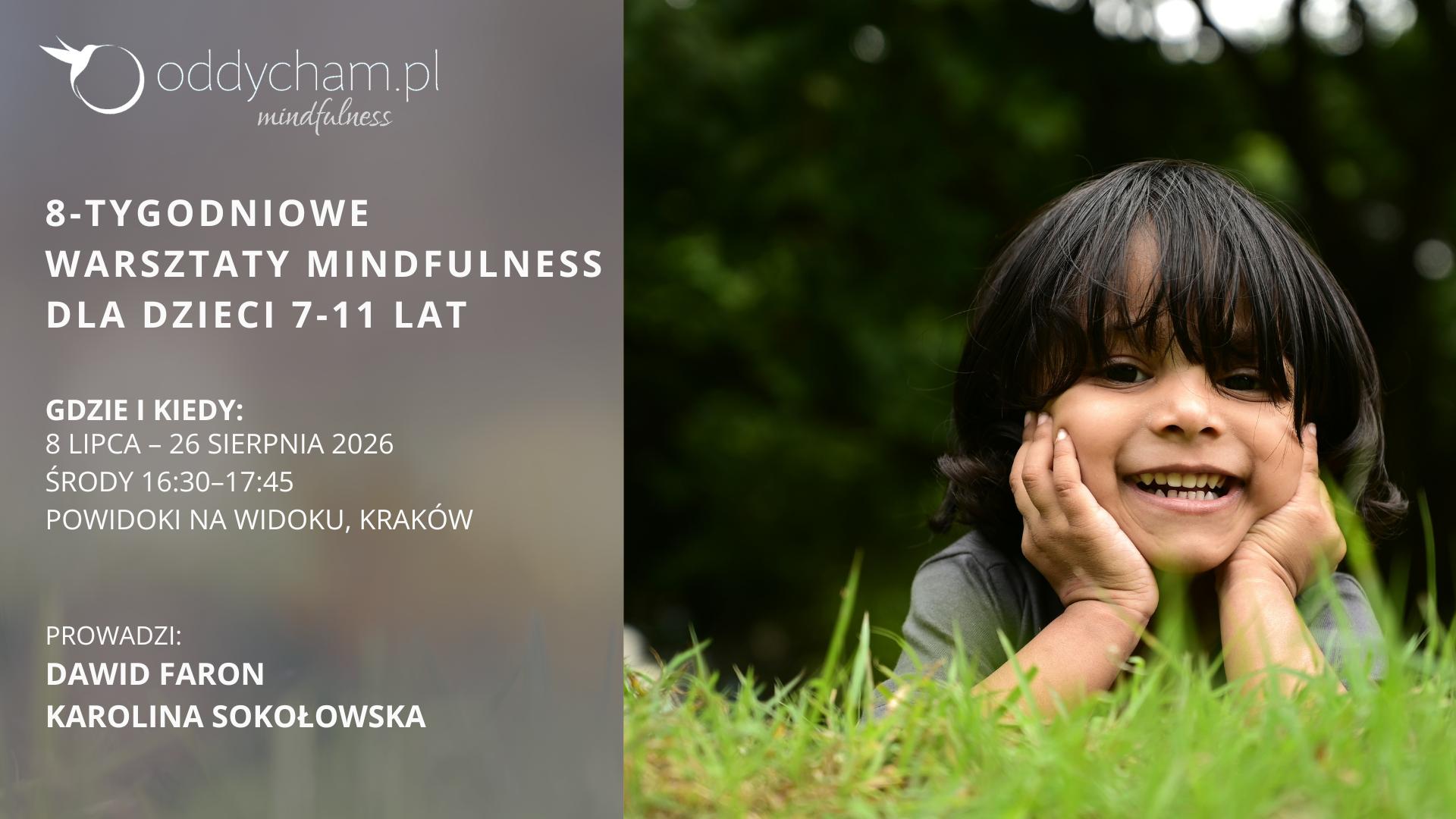 Warsztaty mindfulness dla dzieci 7-11 lat